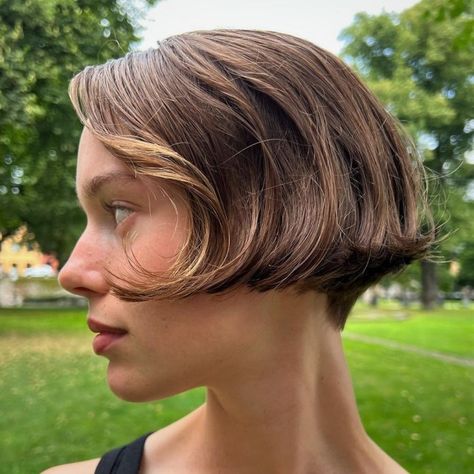 Kort Bob, Bob Haircut Ideas, Short Bob Haircuts, Penteado Cabelo Curto, Short Haircut, Short Hair Haircuts, Bob Haircut, Cut My Hair, Haircut Ideas