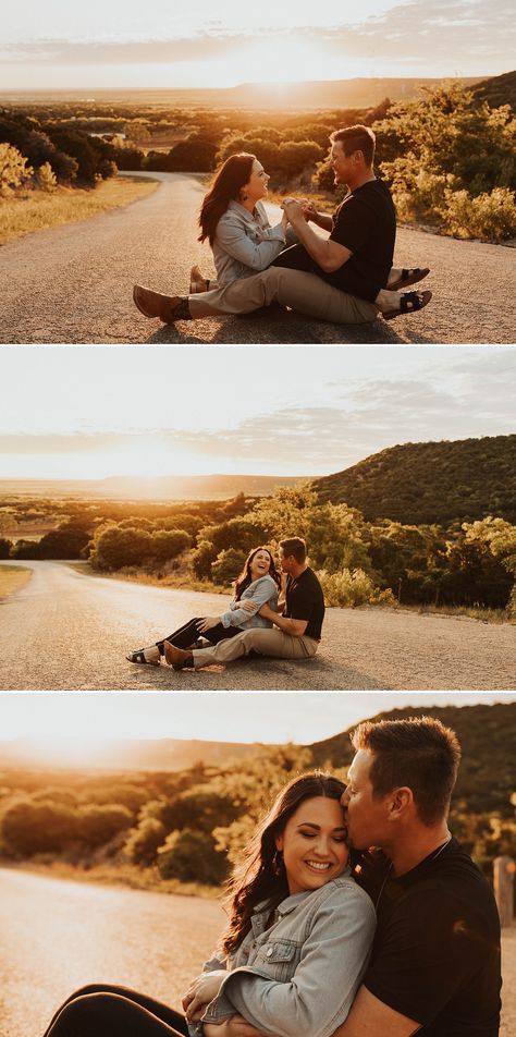 Sunrise Photography Couples, Sunrise Pre Wedding Shoot, Sunrise Couple Photography, Sunrise Poses, Sunset Couple Pictures, Sunrise Couple, Texas Sunrise, Sunrise Photoshoot, Sunrise Engagement Photos