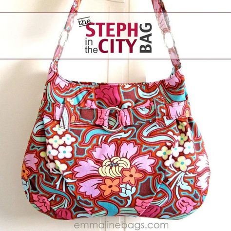 Hobo Bag Patterns, Emmaline Bags, Sew Sweetness, Purse Sewing Patterns, Handbag Hardware, Pouch Sewing, Purse Pattern, Latest Bags, Sewing Purses