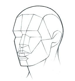 Planar Head, Figure Construction, Face Planes, Face Proportions, Face Structure, 얼굴 드로잉, Drawing Tutorial Face, Human Anatomy Drawing, Human Figure Drawing