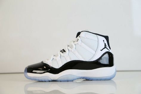 Jordan 11 Retro Concord 2018 GS For Sale - Kicks Collector Jordan 11 Concord, Jordan Xi, Air Jordan Xi, Jordan 11 Retro Low, Air Jordan 11 Retro, Jordan 11 Retro, Air Jordan 11, Nike Fashion, University Blue