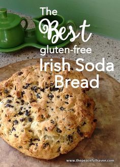 The best recipe I have found for gluten free Irish Soda Bread...YUM! Gluten Free Irish Soda Bread Recipe, Gluten Free Irish Soda Bread, Irish Soda Bread Recipe, Pan Sin Gluten, Gluten Free Recipes Bread, Irish Soda, Irish Soda Bread, Soda Bread, Dairy Free Options