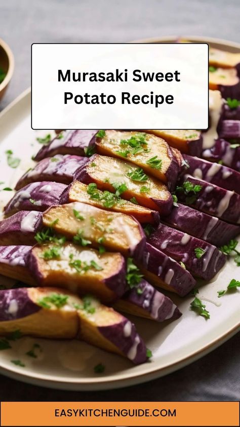 Delicious Murasaki Sweet Potato: A Must-Try Recipe Murasaki Sweet Potato Recipe, Sweet Potato Recipe, Kitchen Guide, Easy Potato Recipes, Pumpkin Spice Syrup, Potato Recipe, Cozy Kitchen, Sweet Potato Recipes, Roasted Sweet Potatoes