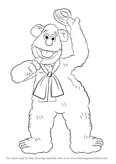 Sesame Street Coloring Pages, Sarah Lynn, Fozzie Bear, 3 Tv, Waka Waka, The Muppet Show, Sketching Ideas, Learn Drawing, Seinfeld