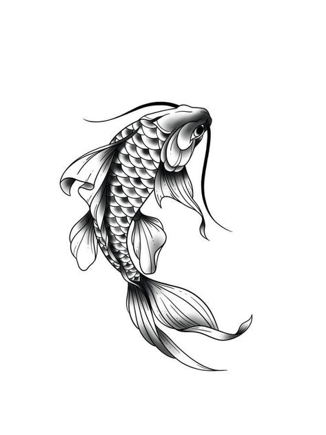 Coy Fish Tattoo Design, Koi Fish Design Tattoo, Pieces Fish Tattoo, Koi Carp Tattoo Design, Coy Carp Tattoo, Koi Carp Drawing, 2 Koi Fish Tattoo Design, Koy Fish Tattoo Ideas, Koi Fish Tattoo Japanese Style