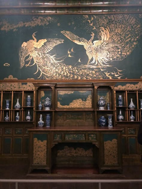 Peacock Room, The Peacock, Whistler, Peacocks, My New Room, Art Architecture, Dream Home Design, 인테리어 디자인, House Inspiration