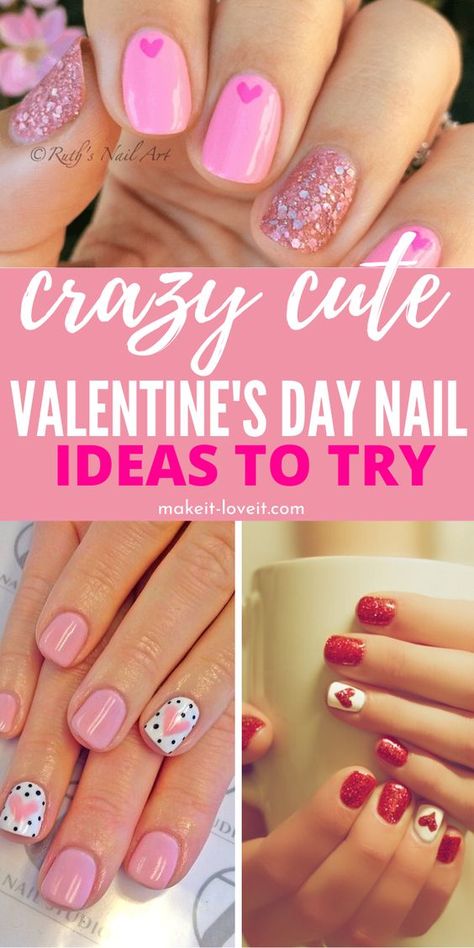 Valentines Nail Art, Valentines Nail Art Designs, For Girlfriend, Houses Modern, Vday Nails, Valentines Nail, Decorations Bedroom, Valentine Nail Art, February Nails