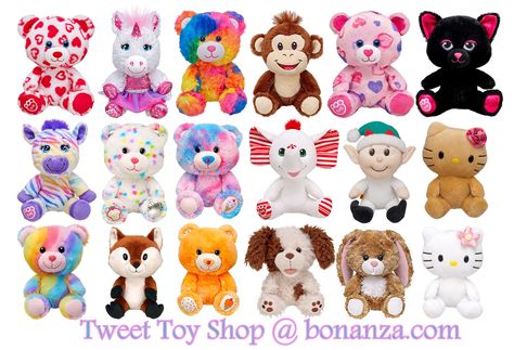 Build a Bear Smallfrys Buddies Collection Huge Selection Retired BAB Plushie See teddy bears stuffed plush toy animals In Stock Now at http://www.bonanza.com/booths/TweetToyShop Owl Winnie The Pooh, Snoopy Stuffed Animal, Dory Nemo, Ty Toys, Toy Animals, Hello Kitty Characters, Charlie Brown And Snoopy, Big Bird, Cute Stuffed Animals