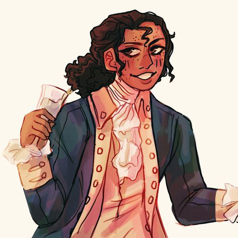 #hamilton #hamiltonthemusical #johnlaurens #illustration #artist #digitalart #drawingideas Laurens Hamilton Fanart, John Laurens Fanart, John Laurens Hamilton, Alexander Hamilton Fanart, Laurens Hamilton, Hamilton Drawings, Lams Hamilton, Hamilton Comics, Theatre Jokes