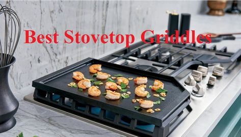 The 9 Best Stovetop Griddles Cook's illustrated, America's test kitchen of 2021 | The Brooklyn Grill Stovetop Griddle, Stove Top Griddle, Griddles & Grill Pans, Great Meals, Meals At Home, Cast Iron Griddle, Griddle Cooking, Camp Chef, Pin Down