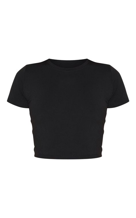 We're loving this black sculpt short sleeve crop gym top. Brought to you in a black hue sculpting material with a cropped length and short sleeves, what's not to love? Style this gym top with the matching shorts, fresh kicks and simple accessories to work out in style. Length approx 33cm/13inch (Based on a sample size S) Model wears size SModel Height - 5ft 6inchp]:!mb-0inch>Category: ActivewearProduct type: Crop TopColour: BlackMaterial: SeamlessDesign: PlainOccasion: Day Sculpting Materials, Sleeved Crop Top, Simple Accessories, Gym Tops, Fresh Kicks, Short Sleeve Cropped Top, Black Shorts, Work Out, Active Wear