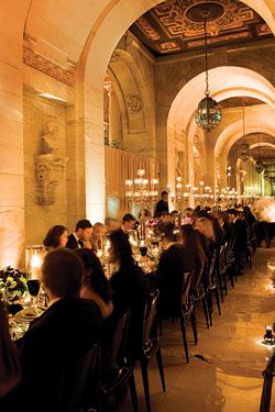 New York Weddings Guide - The Reception - Eight Fantasy Venues and Reasonable Alternatives -- New York Magazine Old New York Wedding Theme, Ny Public Library Wedding, New York Engagement Party, Intimate Nyc Wedding, Nyc Restaurant Wedding, Old New York Wedding, Nybg Wedding, White Wedding Reception Ideas, New York Style Wedding