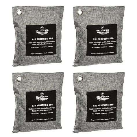 Free 2-day shipping. Buy Natural Activated Bamboo Charcoal Bags for Home, Grey Charcoal Bags, 4-Pack at Walmart.com Closet Freshener, Bamboo Charcoal Bags, Odor Absorber, Charcoal Bags, Natural Air Purifier, Mold Spores, Car Air Purifier, Best Charcoal, Home Air Purifier