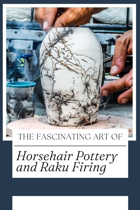 Get ready to journey into the ancient, awe-inspiring realm of horse hair pottery and Raku firing! These time-honored techniques have been captivating artists for centuries, enabling them to craft pottery with spellbinding and unpredictable patterns. In this article, we'll dive deep into the enchanting world of horse hair pottery and Raku firing, uncovering the secrets, materials, and the pure magic behind this mesmerizing art form. Join us for an art adventure like no other... Raku Pottery Tutorials, Raku Ideas, Craft Pottery, Raku Firing, Horse Hair Pottery, Hello How Are You, Fire Pots, Art Adventure, Embrace Imperfections