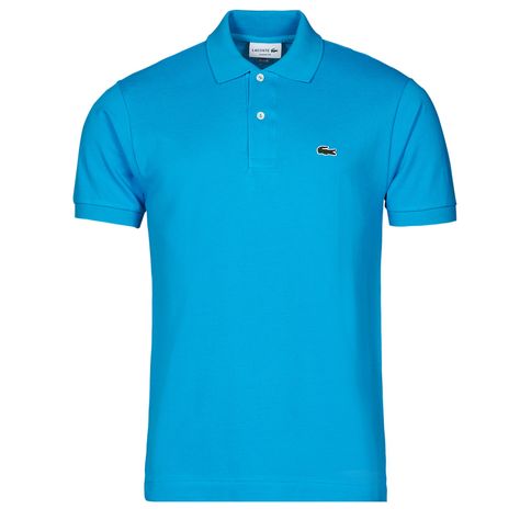 Tailles dispos: XXL,S,M,L,3XL,EU M. Polo Lacoste  POLO L12 12 CLASSIQUE  Bleu Disponible en taille homme.  Sportivité et décontraction sont de mise avec ce polo à manches courtes signé Lacoste. Avec une conception en coton (100%)  de couleur bleue, ce modèle n'a pas son pareil. En voici un que vous pourrez porter en toute occasion. Lacoste . Polo Lacoste, Lacoste Polo, Mens Polo, Men's Polo Shirt, Polo Shirt, Tee Shirts, Textiles, Lifestyle, Mens Tops