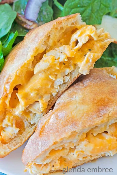 Ciabatta Bread Sandwich, Chicken Melt Sandwich, Ciabatta Rolls, Buffalo Ranch Chicken, Shredded Buffalo Chicken, Rolled Sandwiches, Ciabatta Roll, Chicken Melts, Buffalo Chicken Recipes