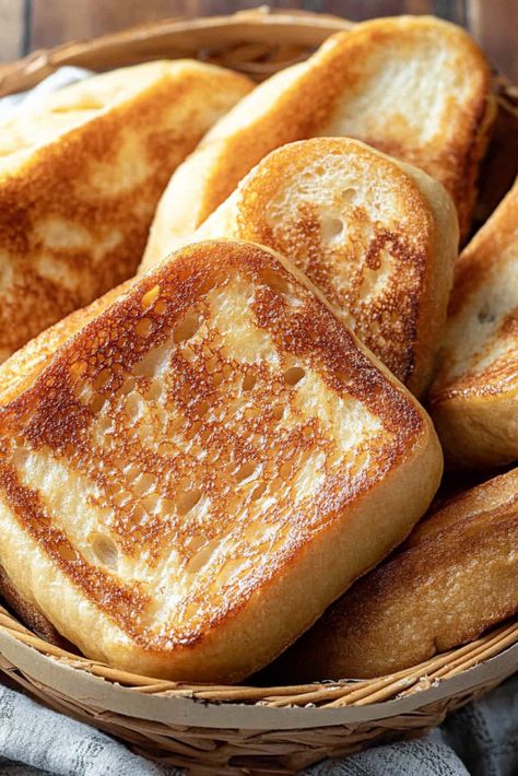 How to Make Raising Cane's Texas Toast Canes Toast Recipe, Raising Canes Toast Recipe, Raising Canes Bread, Canes Texas Toast, Texas Toast Bread, Yummy Bread Recipes, San Francisco Sourdough, Bread Roll Recipes, Hot Rolls