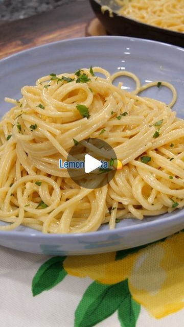 Pasquale Sciarappa, Lemon Pasta Recipes, Summer Pasta Recipes, Quick Pasta Recipes, Pecorino Cheese, Lemon Pasta, Most Viewed, Vegetarian Pasta, Lemon Sauce