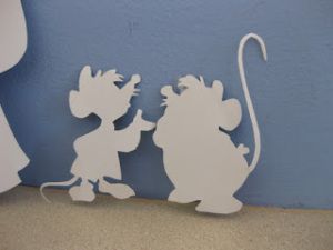 Cute diy handmade cut-out Cinderella mice for decorations for Disney's Cinderella birthday party Disney Cinderella Birthday Party, Quinceanera Cinderella, Cinderella Party Decorations, Cinderella Mice, Cinderella Theme, Cinderella Birthday Party, Cinderella Party, Cinderella Birthday, Cinderella Wedding