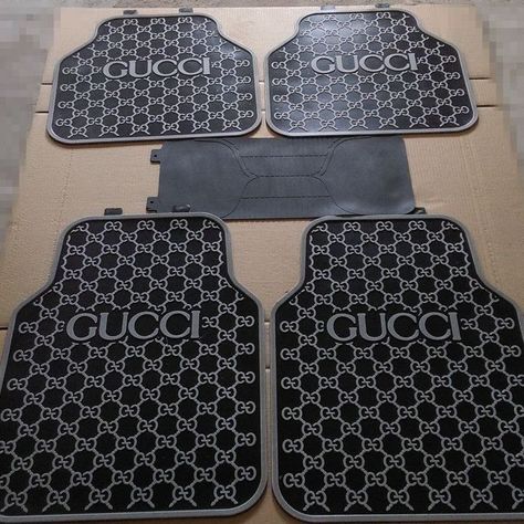 Gucci Car Floor Mats 5pcs Set Automobile Carpet Set HSQP550 Car Mats Skidproof Car Accessories Auto Carpet Set Beautifying Car Decorations Honda Civic Accessories, Benz Interior, Lei Lei, Girly Car Accessories, Cars Bmw, Designer Names, Honda Civic Hatchback, Civic Hatchback, Car Carpet