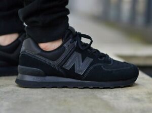 Black New Balance 574 Outfit, New Balance 574 Black Outfit, New Balance 574 Outfit, 574 Outfit, New Balance 574 Black, Simple Work Outfits, Gq Mens Style, Black New Balance, Sneaker New Balance