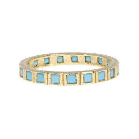 Wade into elegance in the Reflecting Pools Ring. Stackable and sophisticated, this piece is basically asking: are you ready for your closeup, Miss Thing?  14k gold plated sterling silver Individually set turquoise stones Preppy Jewelry, Jewelry Accessories Ideas, Dope Jewelry, Jewelry Essentials, Stacked Jewelry, Funky Jewelry, Jewelry Lookbook, Turquoise Stones, Girly Jewelry