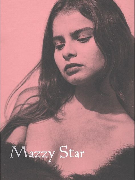 Mazzy Star Poster, Star Poster, Mazzy Star, Photographic Print, High Quality, Hair, Pink, Black