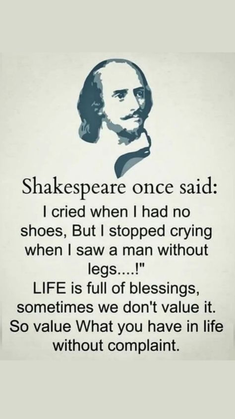 I cried when i had no shoes, But i stopped crying when i saw a man without legs #motivation #inspiration #motivationalquotes #lifestyle #quotes #life #success #thoughs Shoes Quotes, Count Your Blessings, No Shoes, Lifestyle Quotes, I Cried, Stop Crying, Life Success, Quotes Life, English Words