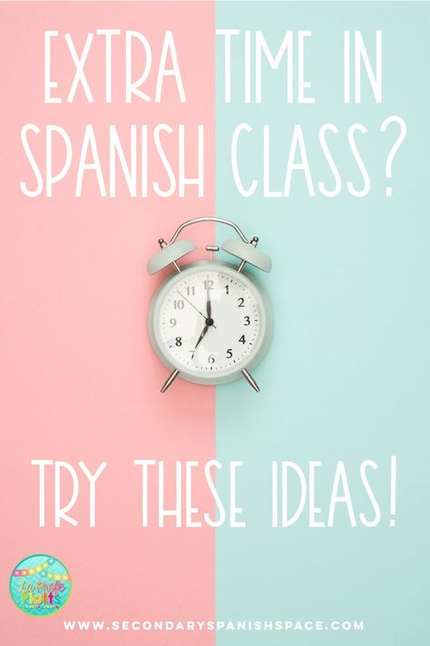 Minimum Wage Budget, Time In Spanish, Spanish Classroom Decor, Meaningful Activities, Spanish Classroom Activities, Homeschool Spanish, Spanish Lesson Plans, Saving Plan, High School Spanish