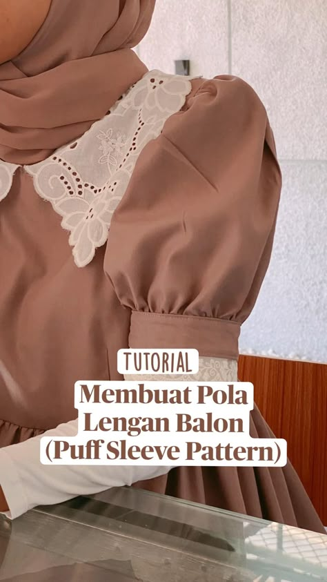 Hai bestie kali ini aku share gimana cara bikin pola lengan balon. Semoga membantu ya

Bahan-bahan yang dibutuhkan:
 • Kertas pola
 • Pensil 2b
 • Penggaris lurus
 • Penggaris siku
 • Penggaris lengkung Sleeves Pattern, Puff Sleeves, Pattern