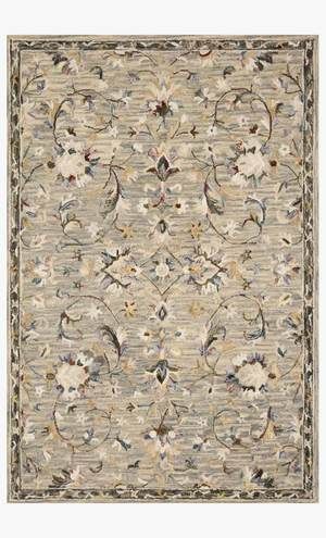 BEA-01 GREY / IVORY | Loloi Rugs Multi Rug, Hand Hooked Rugs, Hooked Wool, Hooked Rugs, Artisan Rugs, Loloi Rugs, Rug Direct, Green Area Rugs, Traditional Area Rugs