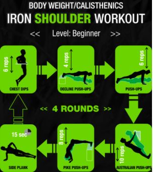 Shoulder Calisthenics Workout - Bodyweight Training Arena - | BWTA Shoulder Calisthenics Workout, Shoulder Calisthenics, Calisthenics Shoulder Workout, Full Body Calisthenics Workout, Calisthenics Workout Routine, Calisthenics Exercises, Shoulder Workout Routine, 300 Workout, Calisthenics Workout Plan