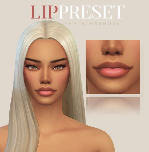 L I  P   P R E S E T  | thatsims4hore Sims 4 Lip Presets, Lip Presets, Sims 4 Free Mods, Body Presets, White Braids, Sims 4 Cheats, Sims 4 Piercings, Sims 4 Cc Eyes, Sims 4 Tsr