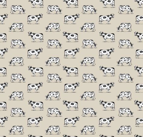 Cow Wallpaper | Bobbi Beck Cow Pattern Wallpaper, Ultimate Farmhouse, Cow Background, Farmhouse Wallpaper, Pattern Layout, Cow Wallpaper, Ipad Background, Cow Pattern, Wallpaper Design