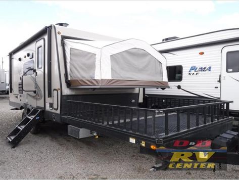 New 2019 Forest River RV Rockwood Roo 21SSL Expandable at D&D RV Center, LLC | Helena, MT | #NTR2982 Rockwood Roo, Helena Mt, Wood Cabinet Doors, Lp Tank, Toy Haulers, Buying An Rv, Forest River Rv, Front Deck, Park Models