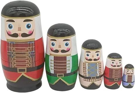 Nutcracker Figures, Nutcracker Soldier, Nutcracker Ornaments, Doll Party, Matryoshka Doll, Russian Nesting Dolls, Stacking Toys, Russian Doll, Educational Toys For Kids