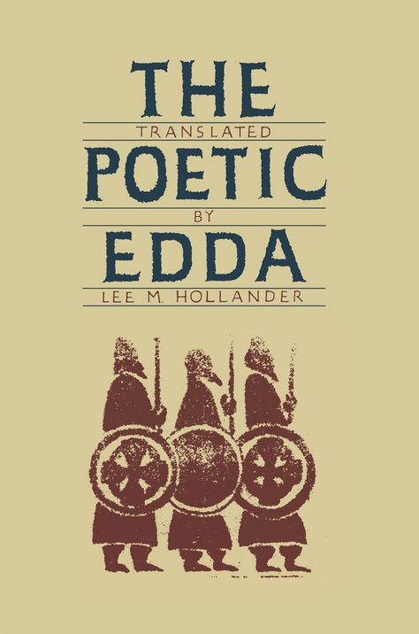 The Poetic Edda: Stories of the Norse Gods and Heroes by Anonymous | Goodreads Poetic Edda, Norse Gods, Norse Myth, Modern Books, Old Norse, Literature Books, Viking Age, English Translation, Verses