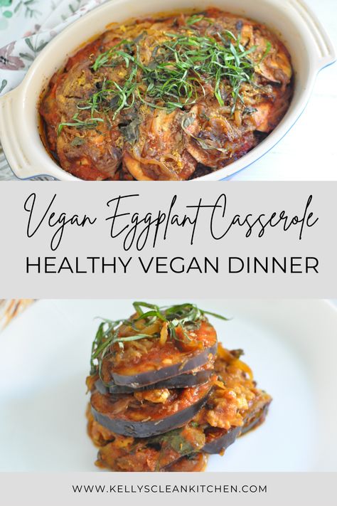 Vegan Eggplant Casserole, Eggplant Vegan Recipes, Eggplant Recipes Vegan, Vegan Dinners Easy, Eggplant Casserole Recipes, Easy Healthy Vegan Recipes, Vegan Eggplant Recipes, Eggplant Recipes Healthy, Vegan Casserole Recipes