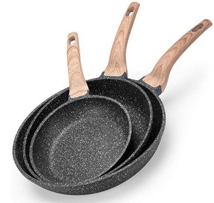 Nonstick Frying Pan Set Best Cast Iron Skillet, Peter And The Starcatcher, Kitchenware Design, Nonstick Cookware Sets, Fry Pan Set, Frying Pans, Pots And Pans Sets, Nonstick Skillet, Cooking Pan