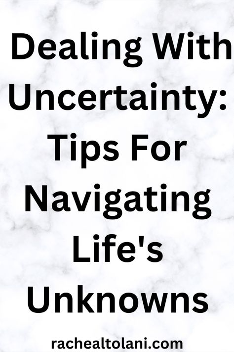 Dealing with uncertainty: Tips for navigating life's unknowns. Uncertainty Quotes Life Feelings, How To Deal With Uncertainty, Dealing With Uncertainty, Relationship Uncertainty, Intolerance Of Uncertainty, Embracing Uncertainty, Finding Purpose In Life, Finding Purpose, Self Regulation