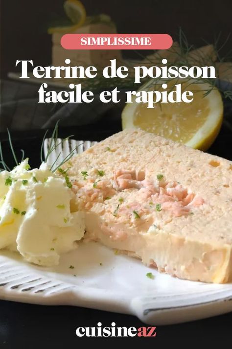 Terrine de poisson facile et rapide Thermomix