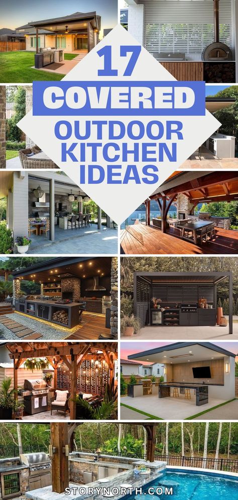 Save this pin for a collection of stunning outdoor kitchen inspirations to elevate your backyard oasis. Discover creative designs and practical tips to create your dream outdoor cooking and dining area. #OutdoorKitchen #BackyardDesign #HomeDecorIdeas Outdoor Kitchen Furniture Ideas, Outdoor Kitchen And Tv Area, Kitchen Pergola Outdoor, Deck Off Of Kitchen, Outdoor Grill Station On Deck, Outdoor Room Design, Deck Cooking Area Ideas, Barbeque Outdoor Design, Outdoor Cooking Area Ideas