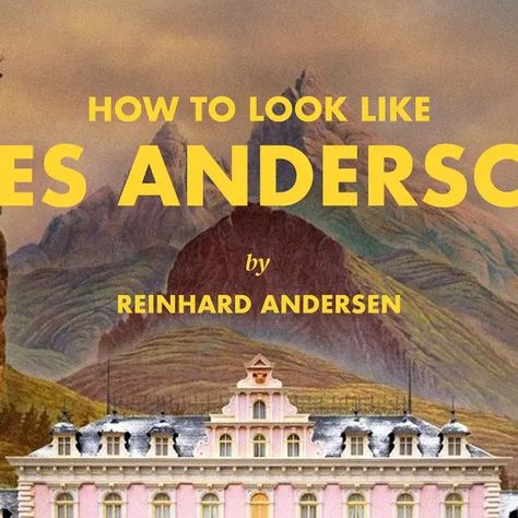 Reinhard Andersen on Instagram: "Lately on social media, both Instagram and TikTok, people often edit their videos using Wes Anderson's style. Honestly, I don't know where this trend started, because everything happened so fast. I also don't know if these people really like Wes Anderson, or if they have no idea who he is are and just following the trend 🤔 But apart from all that, I, as a fan of Wes Anderson's style, feel quite happy about this trend, maybe this will open up new experiences for some people who have never watched his movies before ✨️  As a designer, Wes Anderson's works really please my eyes, the shooting angle, the fonts used, the unique colors, the architecture of the buildings, ALL of that really supports the story he wants to convey to connoisseurs of his work. I tried Wes Anderson Aesthetic Poster, Was Anderson Aesthetic, Wes Anderson Website Design, Wes Anderson Graphic Design, Wes Anderson Font, Wes Anderson Design, We Anderson, Tiktok People, Wes Anderson Aesthetic