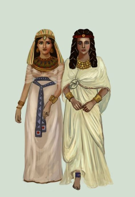 A Kalasiris is a fitted sheath cloth (dresslike) held up by two straps aound the neck and was very common for ancient Egyptian women to wear. Ancient Egypt Women, Egypt Clothing, Ancient Egyptian Fashion, Ancient Egyptian Clothing, Ancient Egyptian Women, Ancient Clothing, Egyptian Drawings, Ancient Egypt Fashion, Egyptian People