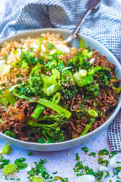 Ginger Beef Recipe, Minced Beef Recipes, Ginger Beef, Minced Meat Recipe, Meals Ideas, Mince Recipes, Beef Recipe, Minced Meat, Beef Recipes Easy