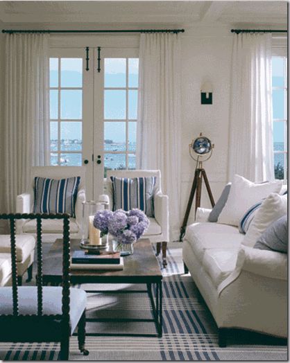 Victoria hagan  - drum roll please Hamptons Style House, Design Salon, Coastal Living Rooms, Hamptons House, Coastal Interiors, Design Del Prodotto, White Furniture, Style At Home, A Living Room