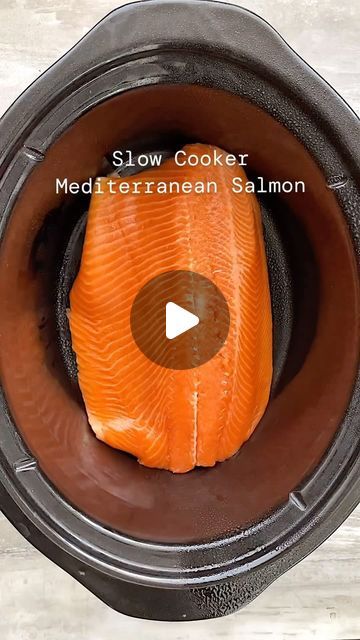 Shannon Epstein on Instagram: "Slow Cooker Mediterranean Salmon (low-carb, paleo, Whole30)  ✨Comment SALMON & I’ll DM you a direct link to the recipe. Other options: click the link in my profile & then click on this picture OR go to fitslowcookerqueen.com & search for “Mediterranean salmon”. Both links are in my profile!  Too hot to cook? Use your crockpot! This healthy salmon recipe comes together easily & won’t heat up your kitchen as it cooks.   ⏺️ Instructions to make this quickly in the #instantpot are also included in the blog post.  🌟More info: https://fitslowcookerqueen.com/slow-cooker-mediterranean-salmon/. . . . . . . . . . . #fitslowcookerqueen #crockpot #slowcooker #crockpotrecipes #crockpotmeals #slowcookerrecipes #crockpotcooking #salmonrecipe #salmon" Crockpot Salmon Recipes Slow Cooker, Salmon Slow Cooker Recipes, Slow Cooker Salmon Recipes, Salmon Crockpot Recipes, Slow Cooker Mediterranean, Crockpot Rice Recipes, Crockpot Salmon, Slow Cooker Salmon, Too Hot To Cook