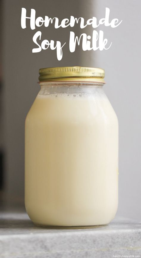 Soy Milk Recipes, Homemade Soy Milk, High Protein Vegetarian Recipes, Nut Milk Bag, Healthy Recipes On A Budget, Christmas Recipes Appetizers, Kid Friendly Dinner, Easy Holiday Recipes, Egg Recipes For Breakfast