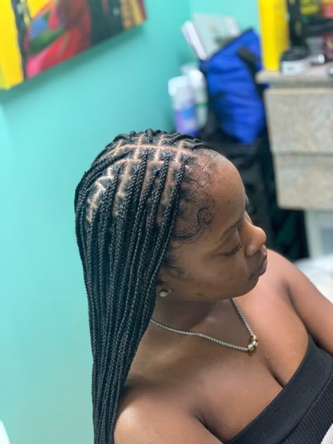 Small Knotless Box Braids Waist Length, Bra Length Knotless Braids, Extra Small Knotless Braids, Smeduiem Knotless, Box Braids Beads, Lady Hairstyles, Small Knotless Braids, Fall Braids, Jumbo Knotless