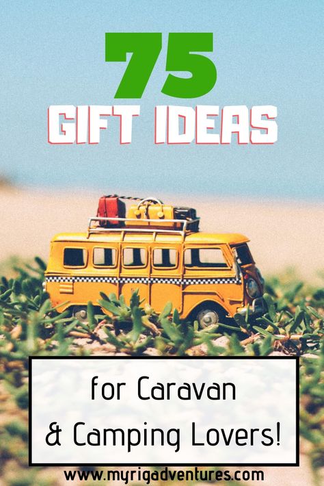 75 AWESOME Gift Ideas for the caravan & camping travellers in your life. Camping gear, survival items, tech & gadgets, sustainable items, accessories & more. #campinggifts #caravanninggifts #giftguide Camper Exterior, Must Have Camping Gear, Camping Gear Gadgets, Caravan Gifts, Caravan Camping, Survival Items, The Caravan, Useful Ideas, Road Trip Packing